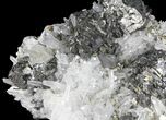 Pyrite, Chalcopyrite, Sphalerite and Quartz Association - Peru #95958-1